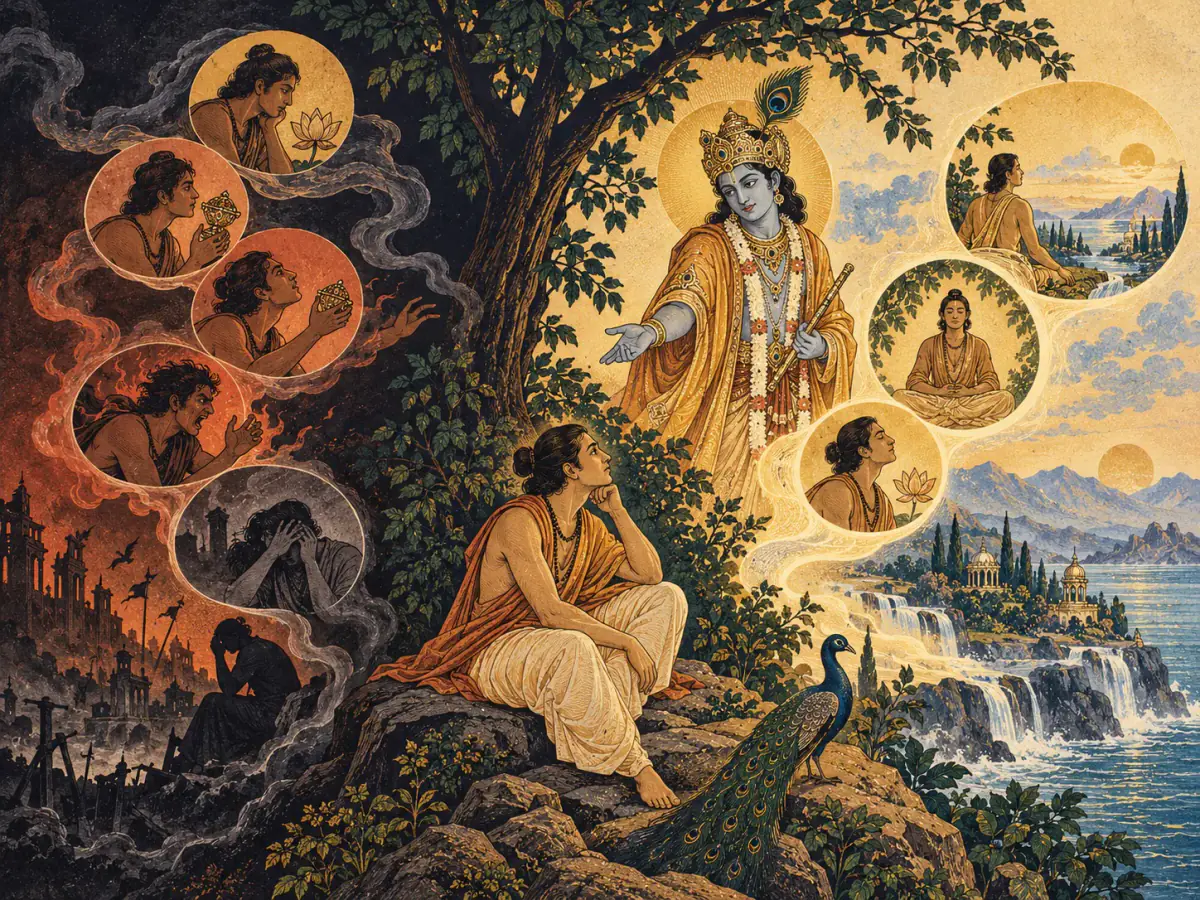 The tortoise, protected senses and steady ocean become a single field of practice.