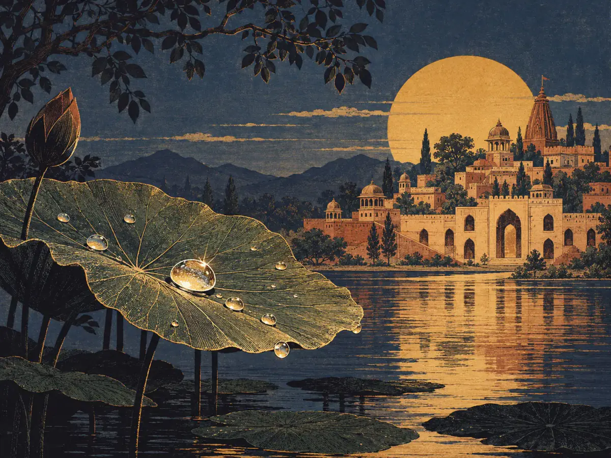 Many beings share one sacred landscape while retaining their distinct forms and needs.
